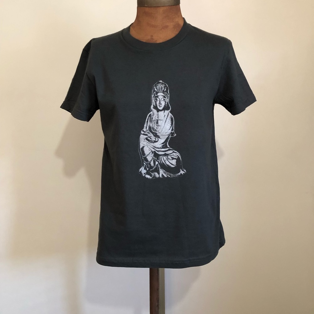 American Apparel Buddha Print t-shirt